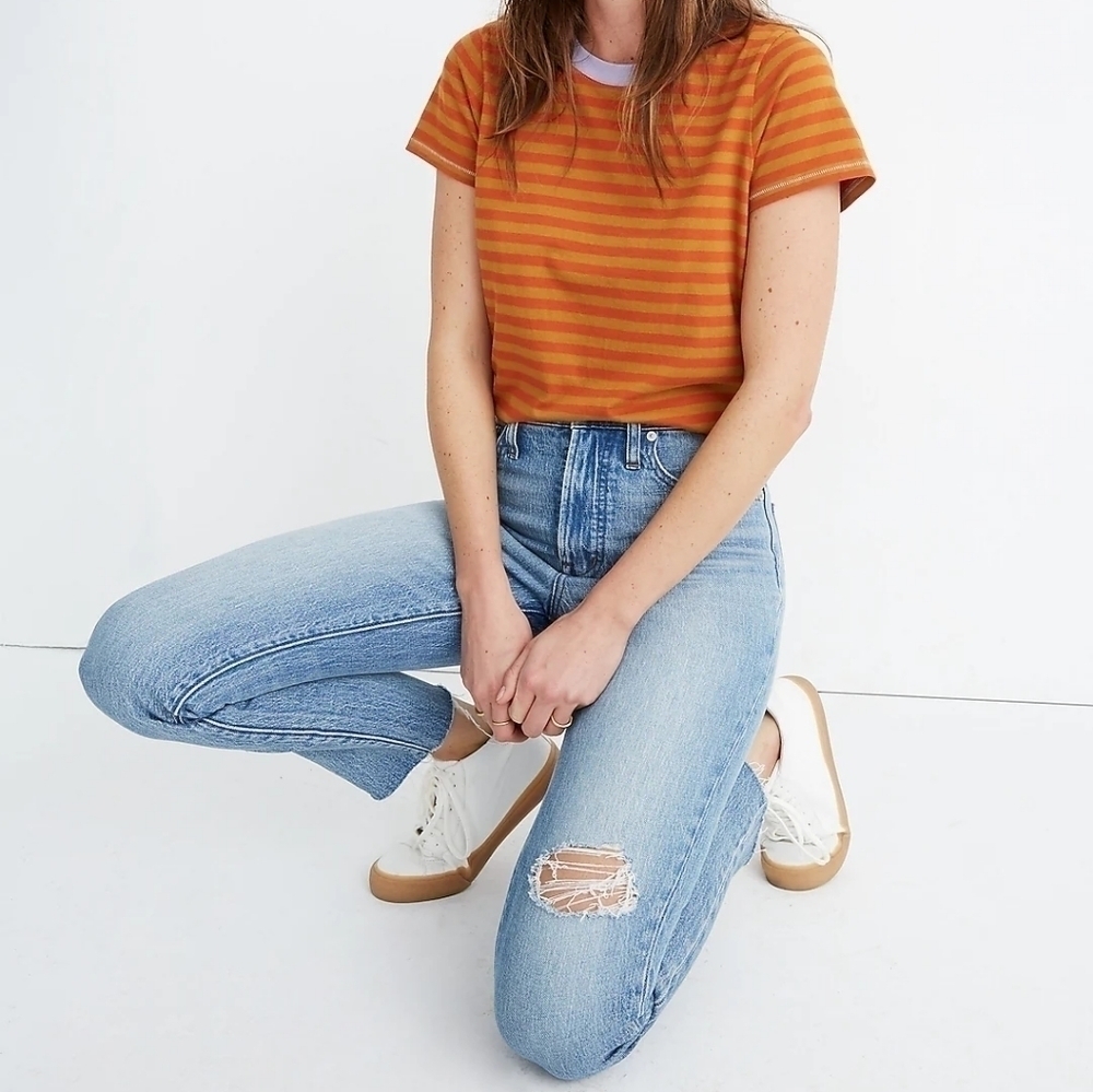 Madewell Rosabelle Wash The Perfect Vintage Crop Jeans 28